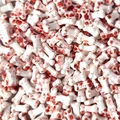 Sukkerpynt Halloween blodig bein - 1kg Ca. 7 x 15mm