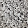 Sukkerpynt Halloween gravstøtte - 1kg Ca. 15 x 20mm