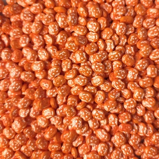Sukkerpynt Halloween Gresskar - 1kg Ca. 8 x 10mm