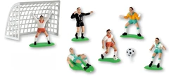 Fotballsett plast 8 deler - 12 sett
