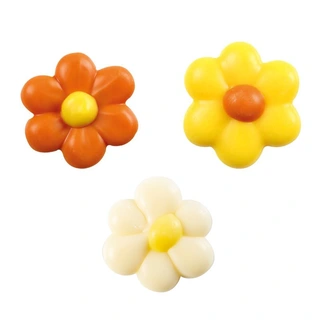 Sjokoladeblomst Ø2cm - 300stk