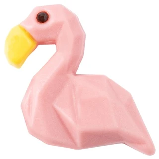 Sjokoladepynt Flamingo - 140stk 3,5 x 3,6 cm 