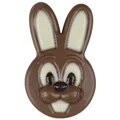 Sjokoladepynt kanin 2,7 x 4,5cm - 100stk