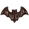 Halloween flaggermus mørk sjoko - 175stk Ø3cm