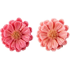 Sjokoladeblomst ass. Ø3,5cm - 96stk