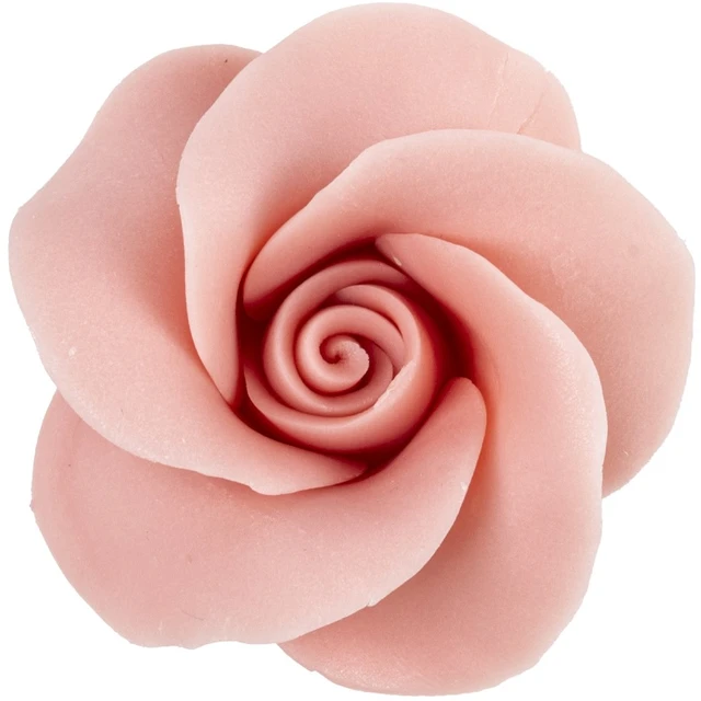 Sjokoladerose rosa Ø4cm - 15stk 