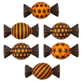 Halloween sjokodrops - 100stk ass. 4 x 2cm