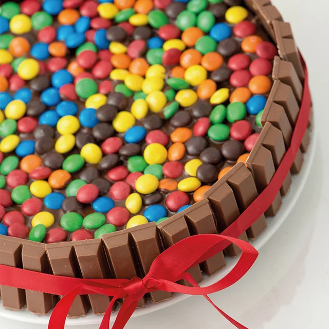 Sjokoladelinser Ø6mm ass. - 800g 