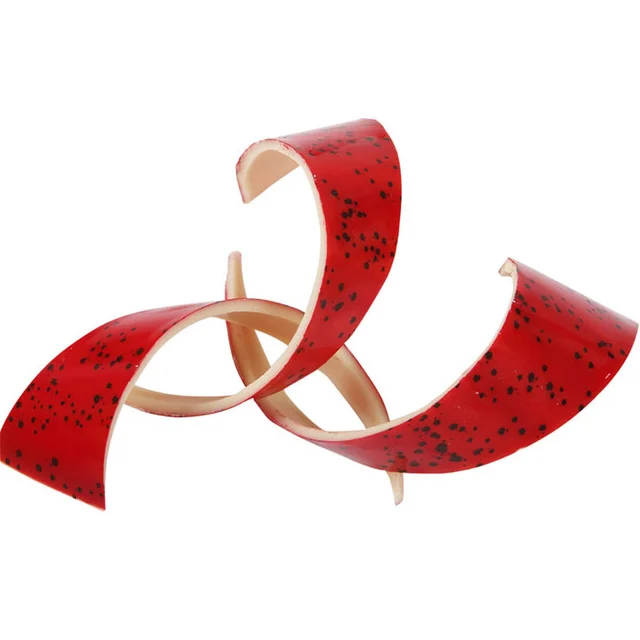 Sjokokrøll rød med flekker 9cm - 69stk 