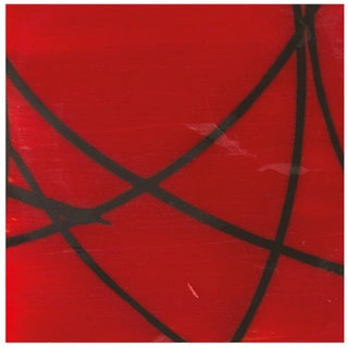 Sjokokvadrat rød/striper 3cm - 264stk 