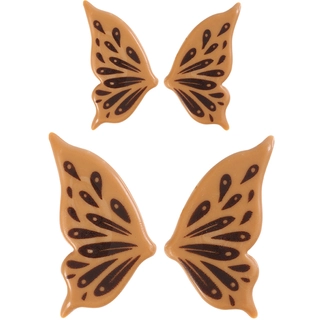Sommerfugl i sjokolade ass. - 84 sett 1,5 x 3,5 og 3 x 5cm