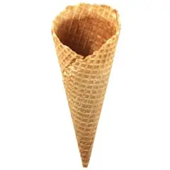 Vaffelkjeks medium - 420stk 1-2 kuler, 140x55mm