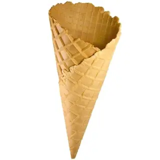 Vaffelkjeks stor - 264stk 2-3 kuler, 170x70mm