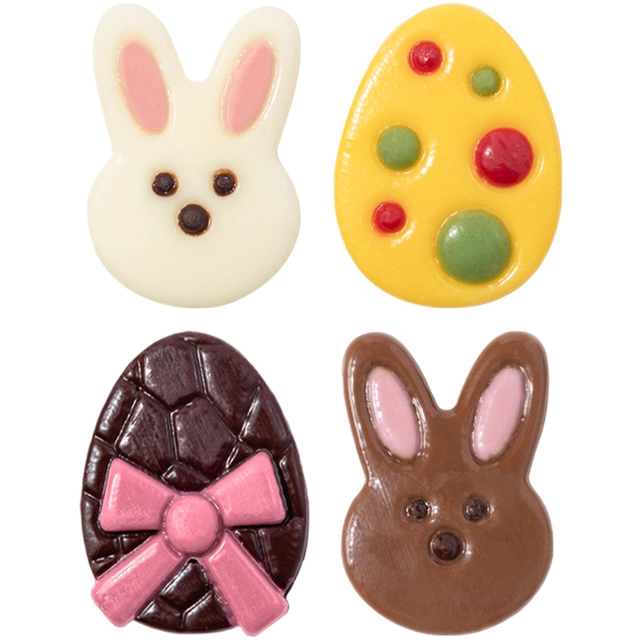 Påskepynt sjokolade 2,5cm - 144stk Assortert 