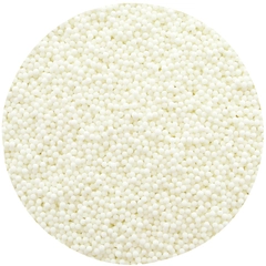 Sukkerperle hvit 2mm - 850g UTGÅR