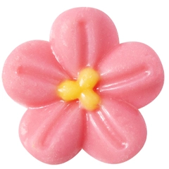 Rosa sjokoladeblomst Ø2cm - 300stk