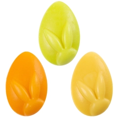 Påskeegg sjokolade 2D - 150stk Assortert - 2 x 3cm