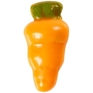 Gulrot i hvit sjokolade 2,5cm - 192stk