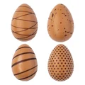 Sjokoladeegg 3,8 x 2,4cm - 96stk Assortert, karamellsmak
