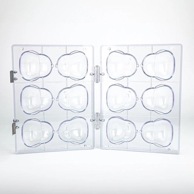 Støpeform Kylling 3D 73 x 73 x H80mm - 6 x 70gr 