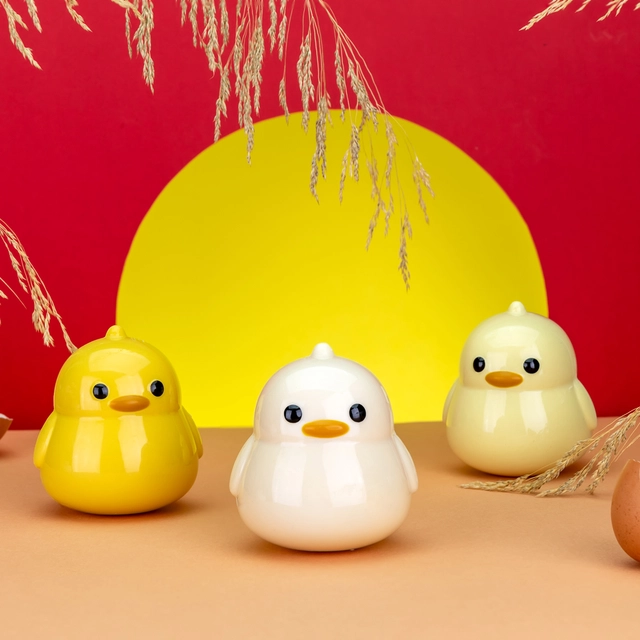 Støpeform Kylling 3D 73 x 73 x H80mm - 6 x 70gr 