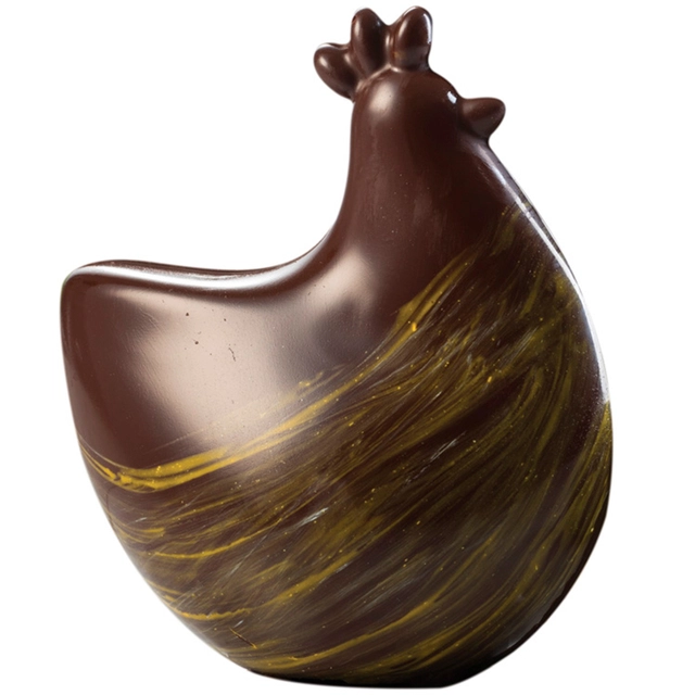 Støpeform Høne 3D 108 x 75 x H120mm - 1 x 90gr 