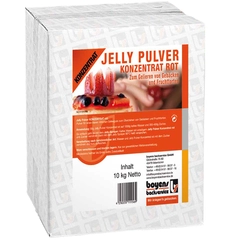 Kokegele konsentrat rød - 4 x 2,5kg Pulverform - blandes med vann og sukker