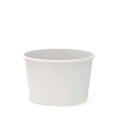 Isbeger papp m/logo 530ml 600stk ø11,6x7cm. 15 poser á 40stk.PE&amp;PLA-fri