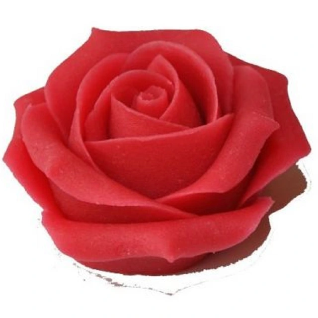 Marsipanrose 30g 16stk, rød AF 