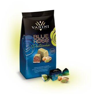 Blue rose konfekt pistasj