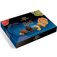 Konfekt gaveeske assortert 295g Karamell, pistasj, mørk og melk