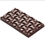 Støpeform sjokoladeplate polykarbonat 140 x 70 x H11mm - 100g x 3