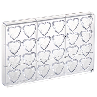 Konfektform polykarbonat 1993 33 x 33 x H15mm - 10ml x 24