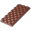 Støpeform sjokoladeplate polykarbonat 133 x 70 x H10mm - 82g x 3
