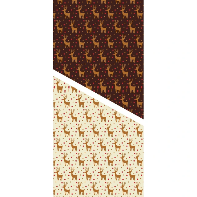 Transfer reinsdyr 30x40cm - 30ark 