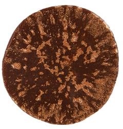 Sjokoladeplett brun Ø2cm - 400stk