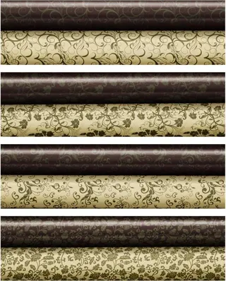 Transferark sjokolade girlander - 24stk Assortert, 30 x 40cm