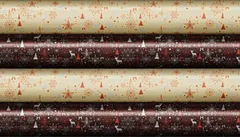 Transferark sjokolade jul - 24stk 30 x 40cm