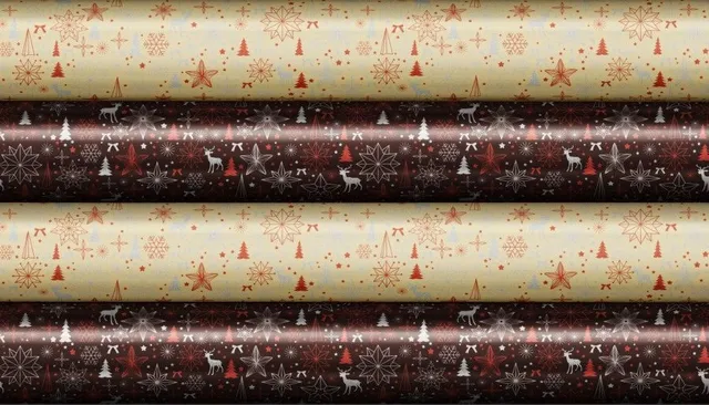 Transferark sjokolade jul - 24stk 30 x 40cm 