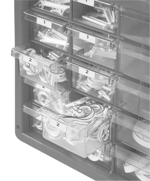 Hyllesystem m/tall og sokler 1000stk tall og 600stk sokler 