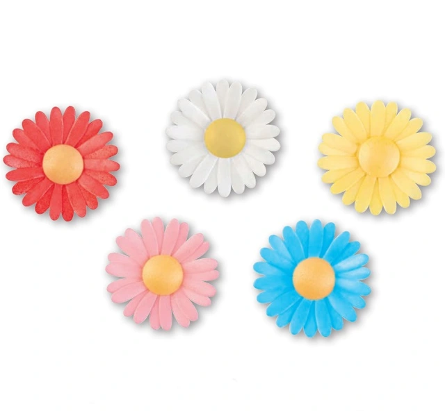 Margeritt i wafer - 100stk Ø50mm 