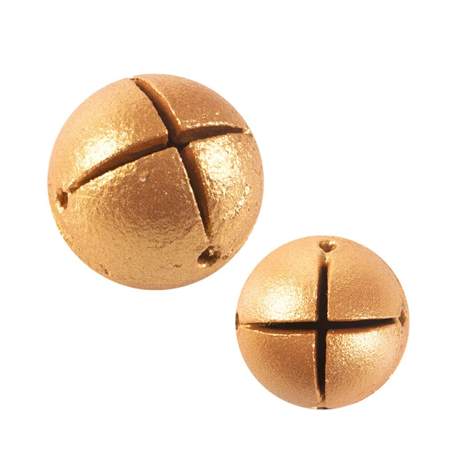 Sjokoladebjelle gull ass. - 86stk Ø2,2 - 2,8cm 