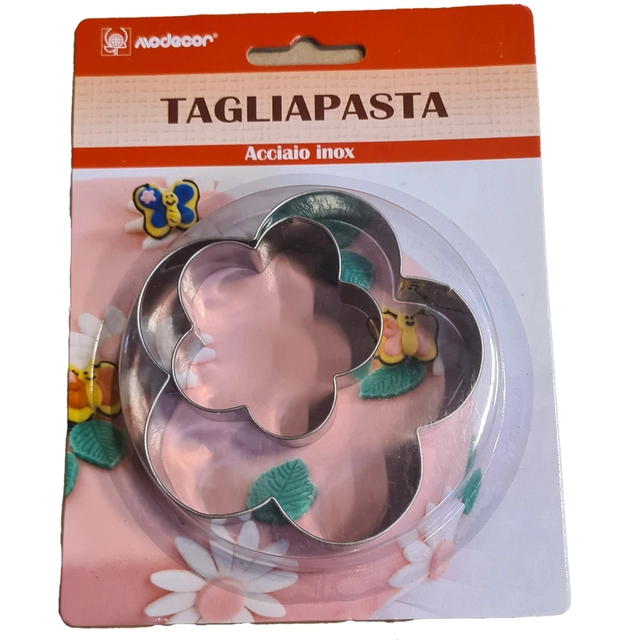 Utstikker metall blomst ø5 og ø8cm 