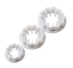 Utstikker nellik 3 stk ø 2,5/3,5/4cm