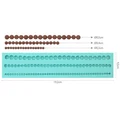Silikonform perlelenke 0.3, 0.4 og 0.5 cm