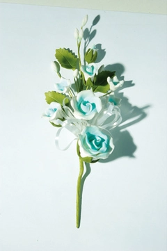 Blomsteroppsats i tragant ass. - 5stk 24cm 