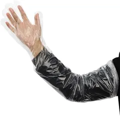 Engangshansker lange 100stk 90cm - 28mikron - OneSize