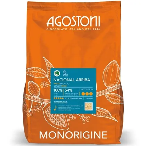 Kakaomasse Nacional Arriba Ecuador 100% Single origin, Pellets 