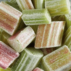 Rabarbra biter singelfryst Polen