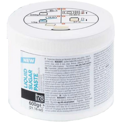 Flytende sukkerpasta hvit - 600g Tilsett kun vann og evt. farge 